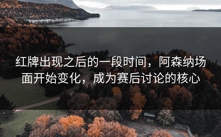 红牌出现之后的一段时间，阿森纳场面开始变化，成为赛后讨论的核心